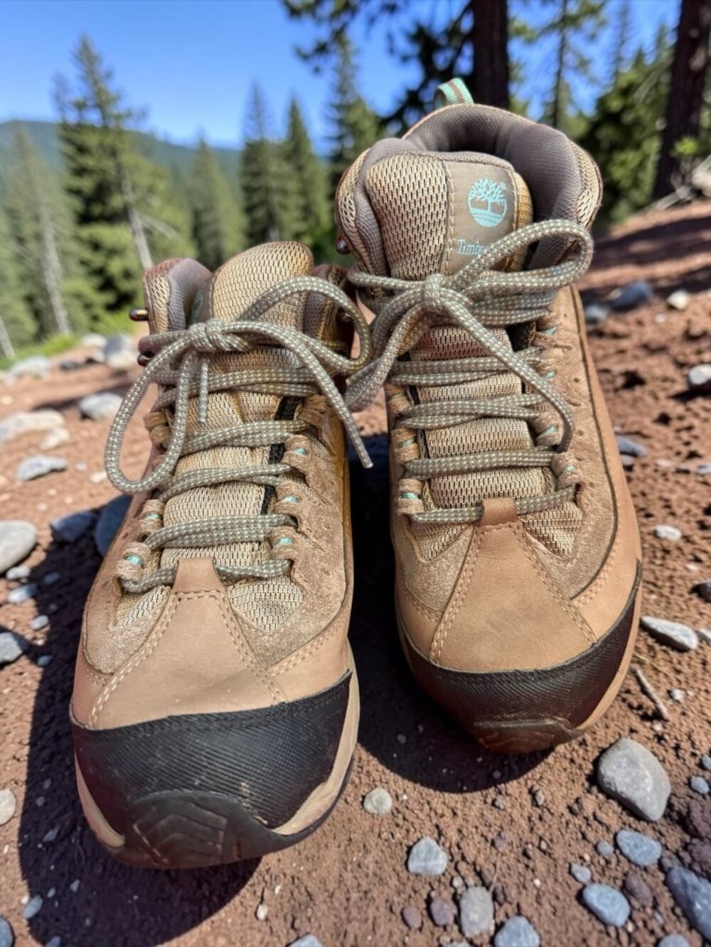 Timberland Women's Brown Mr. Maddsen Waterproof Hiking Boots Sz 7